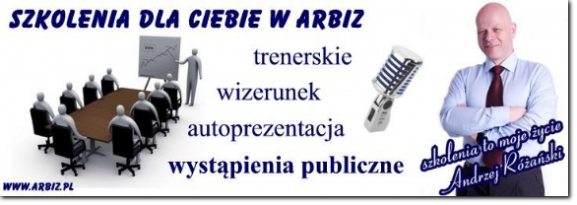 Szkolenia dla Ciebie w Akademii Przemawianai ARBIZ - trenerskie, wizerunek, autoprezentacja, wystąpienia publiczne Szkolenia dla Ciebie w Akademii Przemawiania ARBIZ