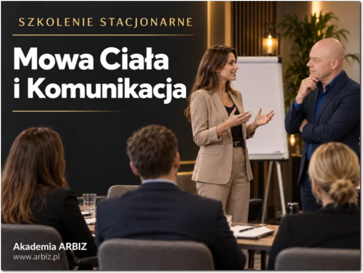 Szkolenie Wystąpienia Puibliczne - Mowa Ciała w Akademii ARBIZ
