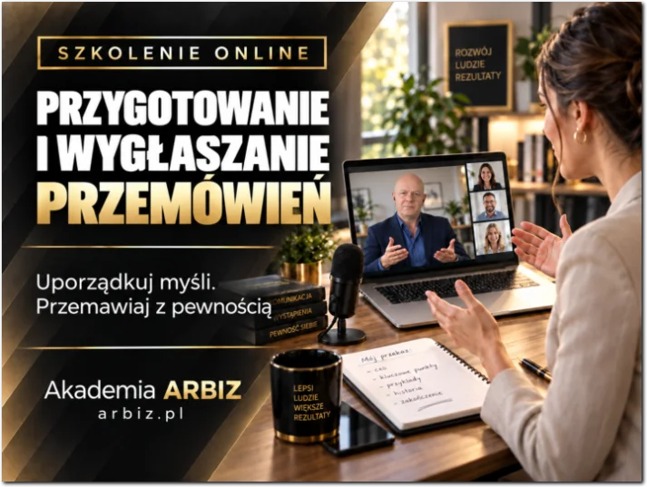 Szkolenie z wystąpień publicznych "Przygotowanie i wygłaszanie przemówień"